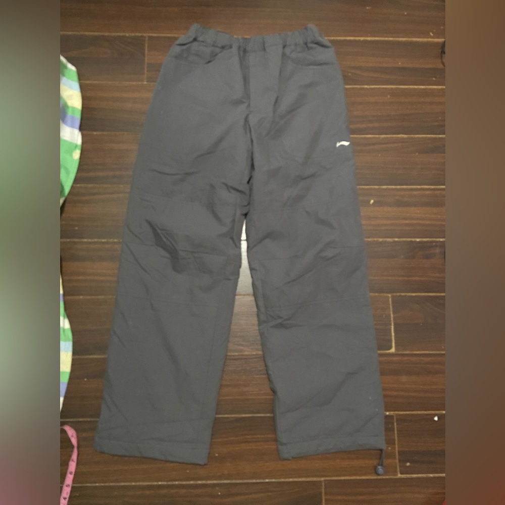 Li-Ning Ski Snowboard Gray Pants Teen Boys Size: 14  Winter Snow